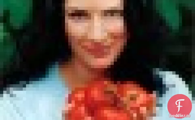 Vinete La Grătar Cu Feta, Mentă Și Ardei Iute