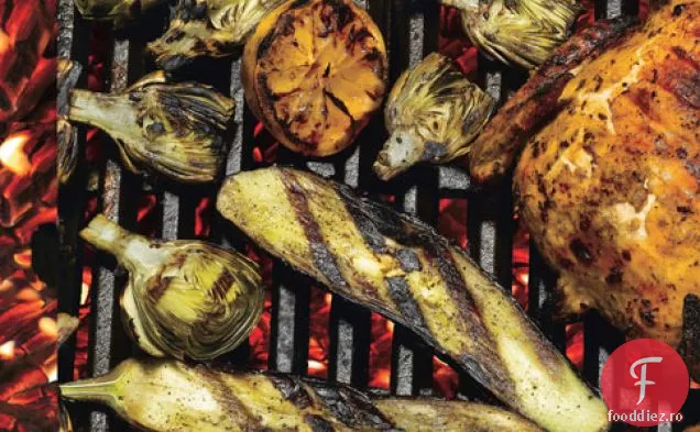 Lămâi La Grătar, Anghinare Pentru Copii Și Vinete