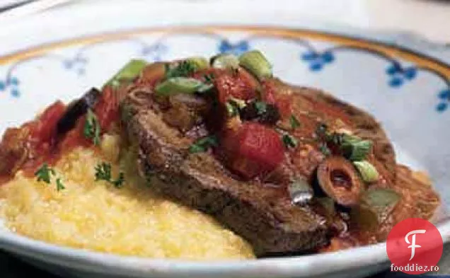 Grillades și sos peste grâu