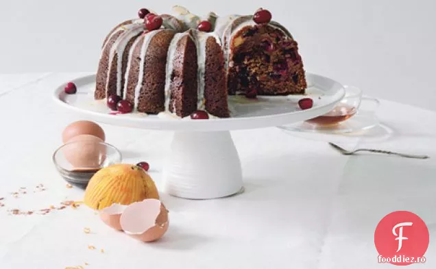 Tort Condimentat Cu Merișor Bundt