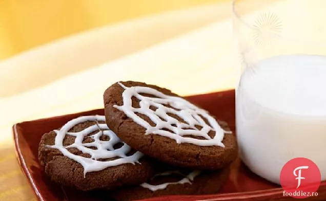 Cookie-Uri De Păianjen De Ciocolată