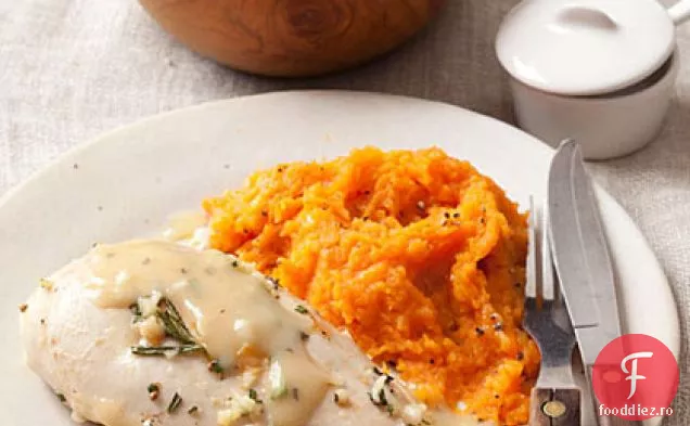 Pui Cu Aragaz Lent Cu Rozmarin