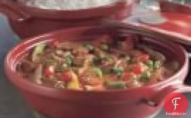 Carne De Vită Și Vinete Cu Curry Roșu Thailandez