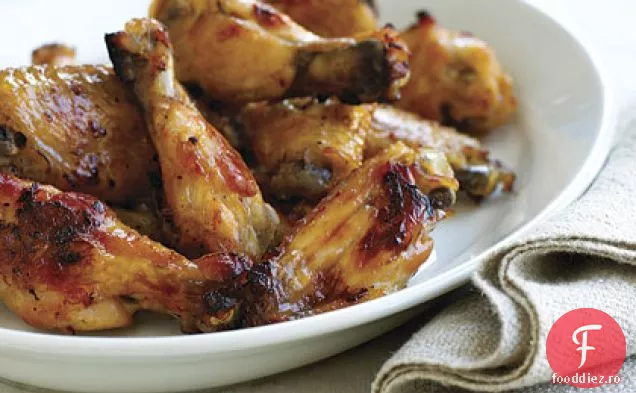 Aripi de pui cu picătură de lămâie