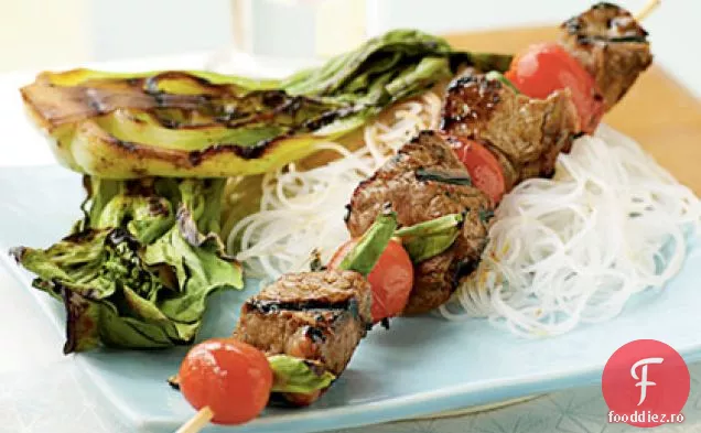 Hoisin-Kebab De Vită Glazurat