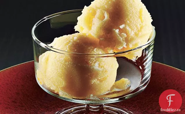 Sorbet de mandarină și Prosecco