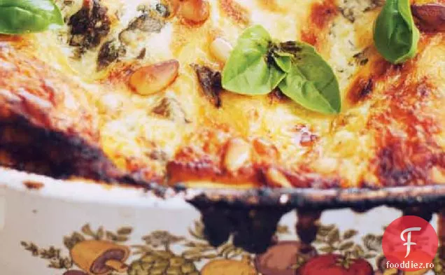 Rețetă De Lasagna De Pui Prăjit Și Vinete La Grătar