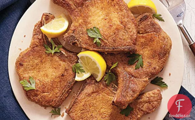 Cotlet De Porc Prăjit Cu Condimente Cajun