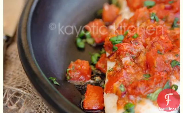 Cod cu o întorsătură de Salsa