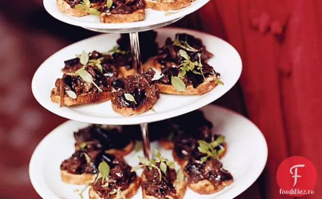 Vinete Caponata Crostini
