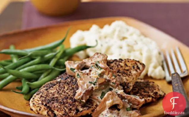 Porcini-Scaloppine De Pui Praf