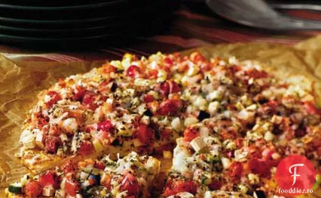 Pizza Cu Vinete De Grădină