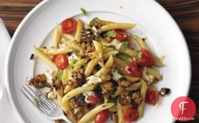 Penne Cu Roșii, Vinete Și Mozzarella