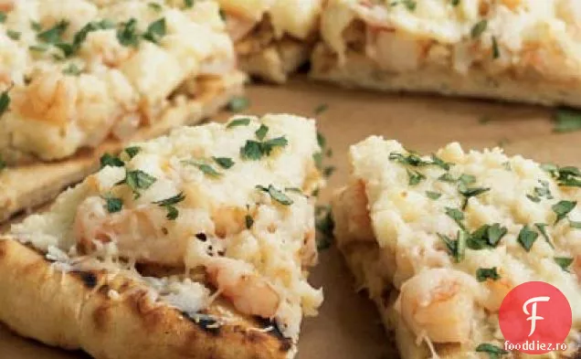 Pizza Cu Creveți La Grătar