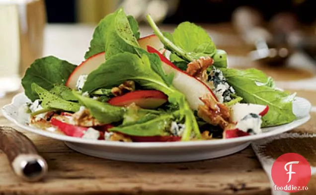 Salată De Rucola-Pere-Brânză Albastră