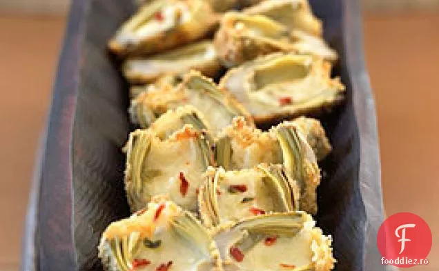 Anghinare prăjite pentru Bebeluși umplute cu brânză Pepper Jack