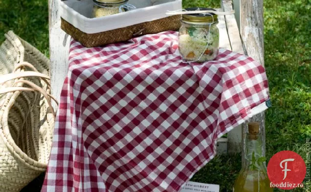 Cuscus De Porumb Și Orez Cu Pepite De Vinete