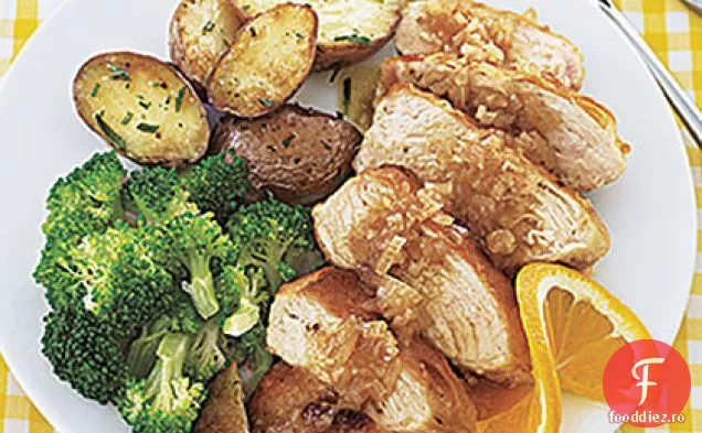 Piept de pui portocaliu și Balsamic