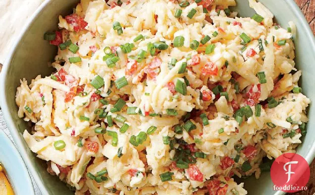 Cheddar Alb-Brânză De Arpagic Pimiento