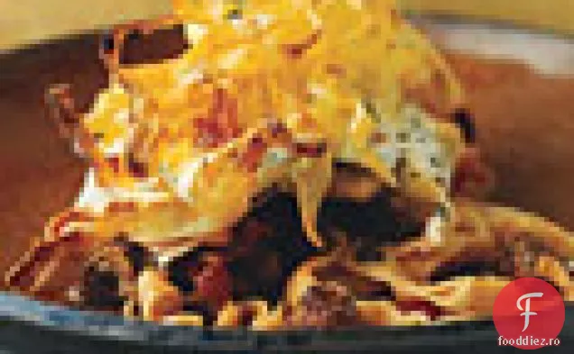 Rulouri de Lasagne cu roșii prăjite și vinete