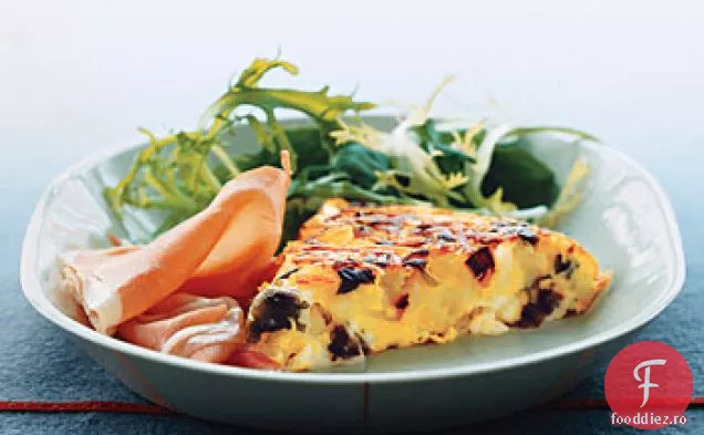 Frittata de cartofi și Boursin