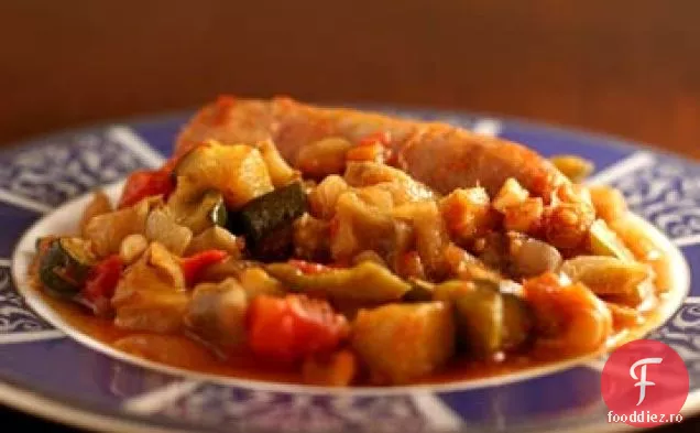 Cârnați Italieni Cu Ratatouille