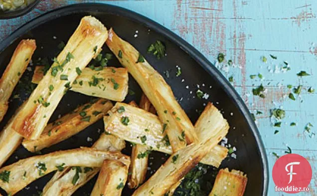 Yuca cartofi prajiti cu Mojo