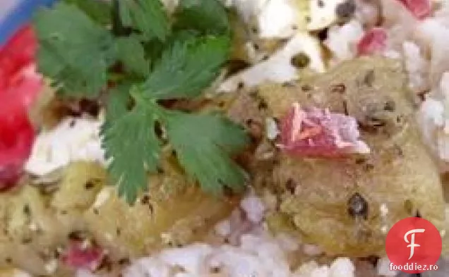Vinete carbonizate thailandeze cu Tofu