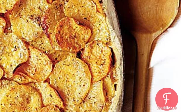 Gratin Cu Două Cartofi