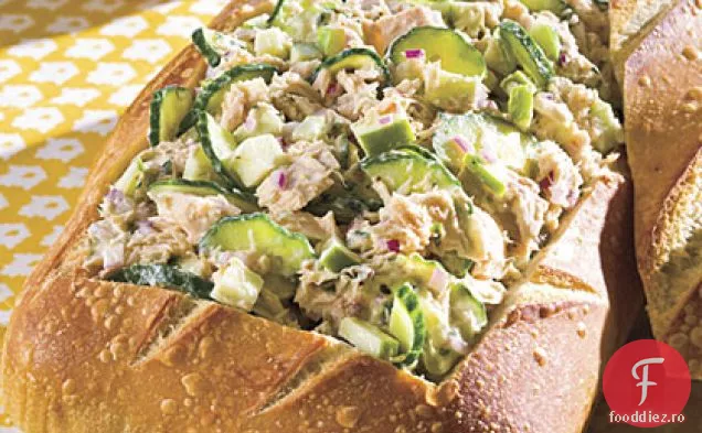 Salată De Ton Cu Lămâie Și Suc De Portocale