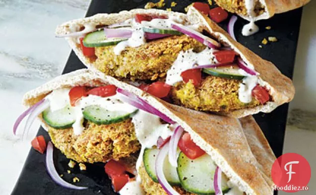 Mini Sandvișuri De Buzunar Falafel