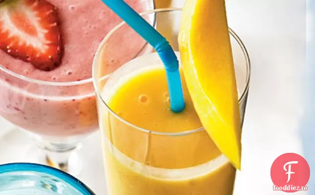 Smoothie Cu Piersici-Mango