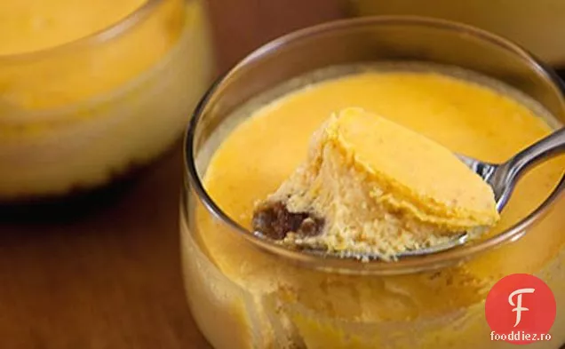 Cheesecake cu dovleac într-un borcan
