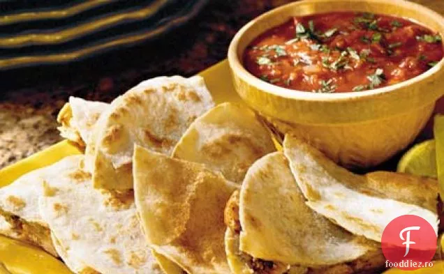 Quesadillas De Pui La Grătar