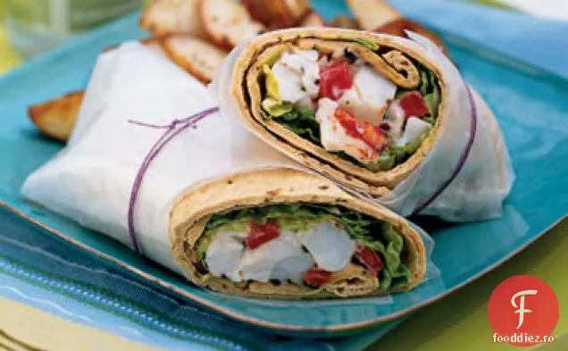 Învelișuri de homar cu maioneză de lămâie