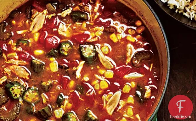 Gumbo de Crab și legume