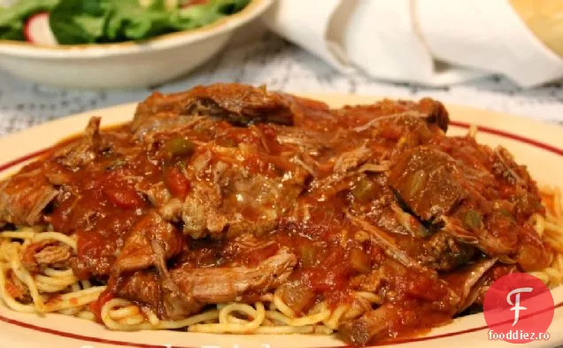 Creole Daube și spaghete