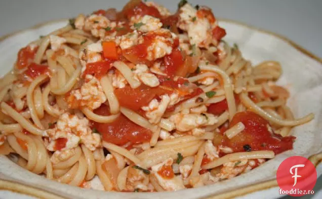 Pui Bolognese cu Linguine