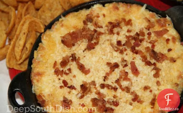 Cheesy Cald Vidalia Ceapa Dip