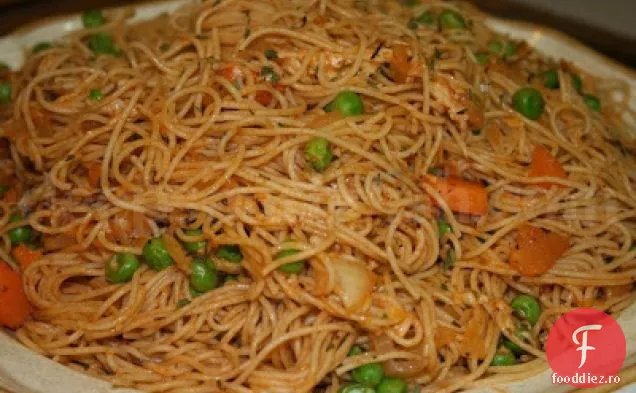 Pastele lui Giada cu morcovi și mazăre