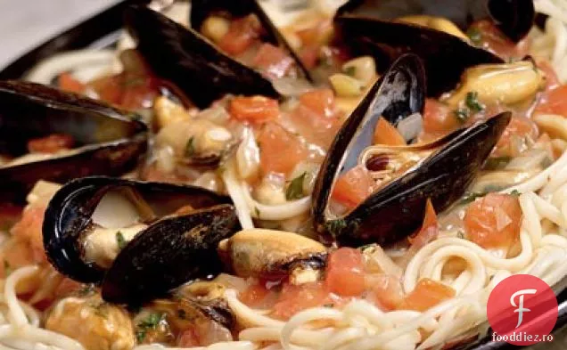 Linguine cu midii