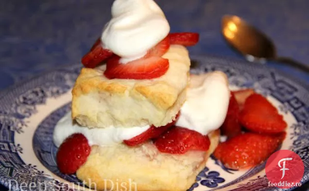 Crema Biscuit Strawberry Shortcake