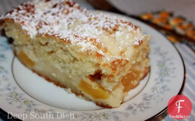 Tort Cu Firimituri De Piersici