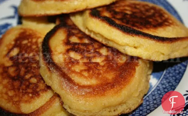 Hoecakes Din Făină De Porumb Din Sud