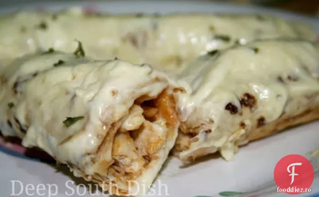 Enchiladas De Pui Cu Smântână