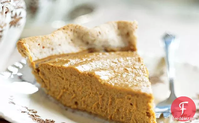 Plăcintă cu dovleac cu crustă de patiserie Pecan