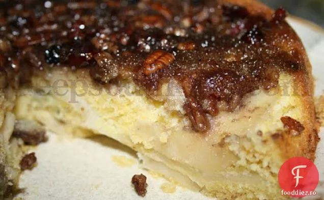 Tort De Porumb Cu Mere Cu Susul În Jos