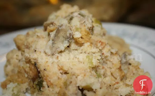 Pâine de porumb sudică și sos de stridii (umplutură)