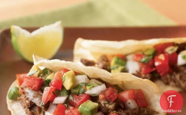 Carne De Vită Carnitas Tacos