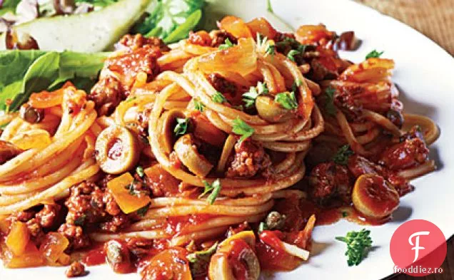 Spaghete spaniole cu măsline